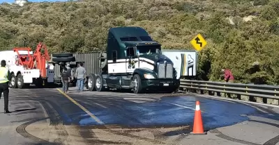 Accidente en el kilmetro 93 de la carretera Cananea-muris
