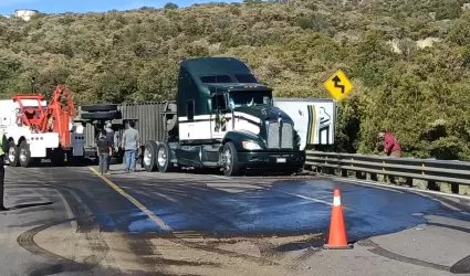 Accidente en el kilmetro 93 de la carretera Cananea-muris