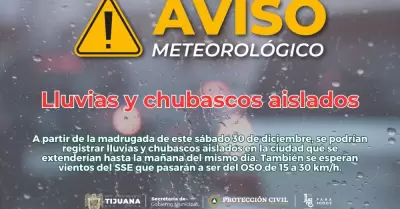 Aviso metereol�gico