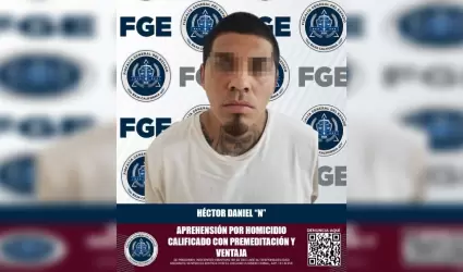 Sujeto acusado de participar en el homicidio de un agente de la polic�a municipa