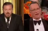 Reviven monlogo de Ricky Gervais donde habla de Epstein e incomoda a Tom Hanks