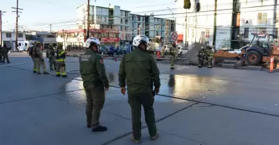 Atienden fuga de gas en bulevar Ben�tez