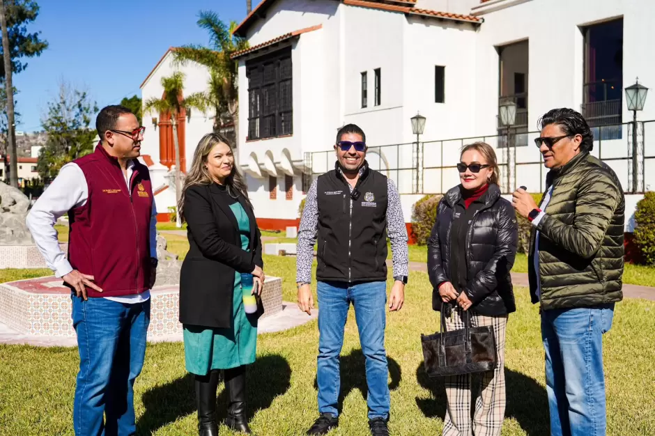 Supervisi�n trabajos en el Riviera