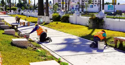 Supervisi�n trabajos en el Riviera
