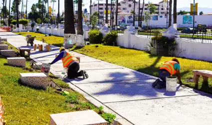 Supervisi�n trabajos en el Riviera