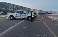 Permanecen cierres de tramos carreteros en Sonora por nevada