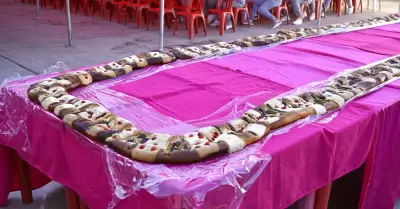 Degustacin de rosca de Reyes a mujeres privadas de la libertad en el cereso de 