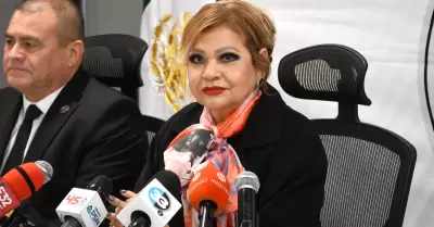 La Fiscal General del Estado, Ma. Elena Andrade Ram�rez