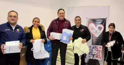 Reciben donativo de insumos para beneficio de la poblaci�n