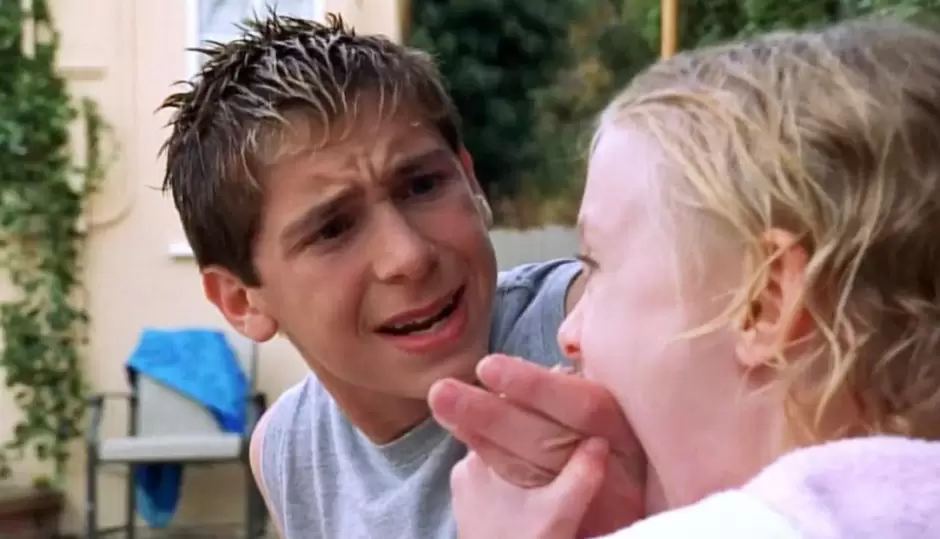 Dakota Fanning apareci�n en "Malcom el de en medio", en 2001. Foto: IMBb