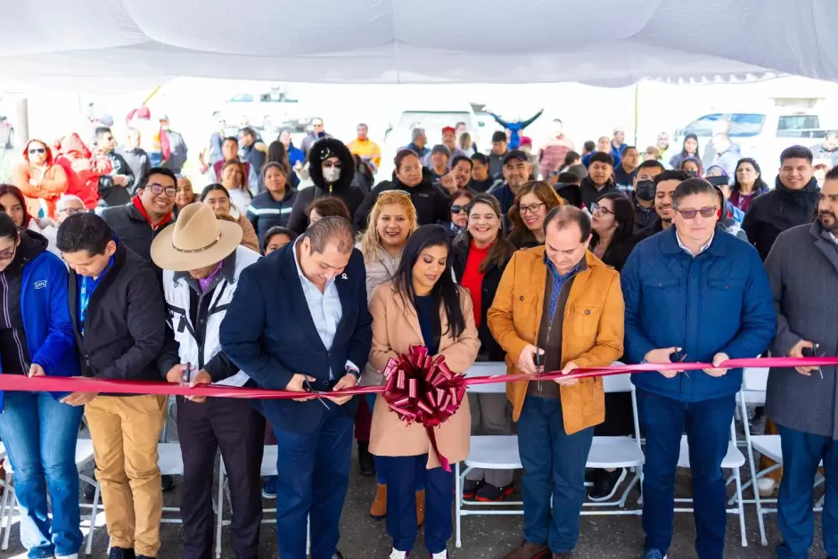 Inauguran obra de pavimentaci�n de m�s de 24 mdp en bulevar El Realito
