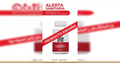 Cardio Active es un producto enga�o y riesgoso para la salud