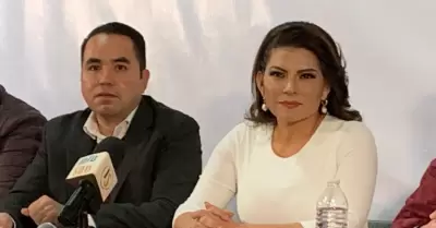 Heriberto Aguilar y Lorenia Valle
