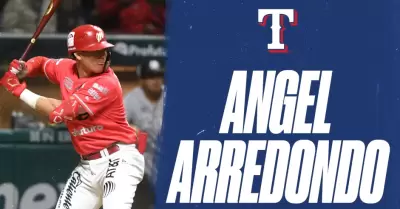 Texas Rangers firma al mexicano ngel Arredondo