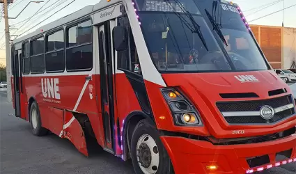 Autobuses del transporte urbano participaron en accidentes