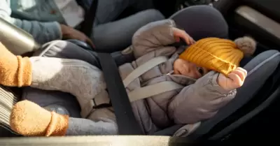 Asiento de auto para beb�.