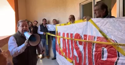 Manifestacin del Staus en la Universidad de Sonora