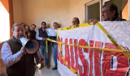 Manifestacin del Staus en la Universidad de Sonora