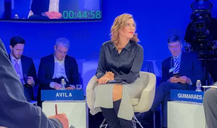 Resalta Marina del Pilar competitividad de Baja California en Foro Econ�mico Mun