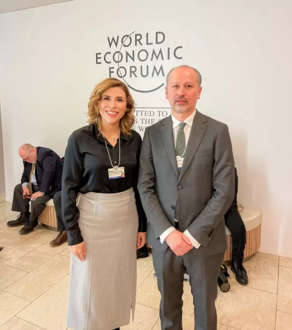 Posiciona Marina del Pilar ventajas de M�xico y Baja California en Foro Econ�mico Mundial