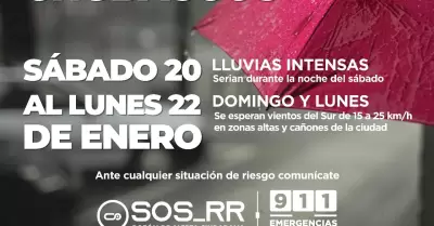 Pron�stico de lluvias