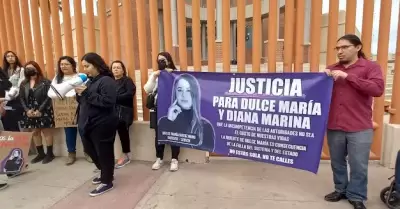 Marcha para exigir justicia por Dulce Mara, asesinada por la expareja de su her