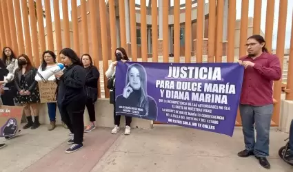 Marcha para exigir justicia por Dulce Mara, asesinada por la expareja de su her