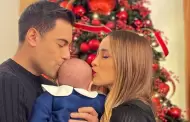 Carlos Rivera y Cynthia Rodrguez celebran en grande el bautizo de su hijo Len