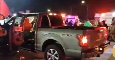 Camioneta atropell a gran velocidad a aficionados de Rayados de Monterrey