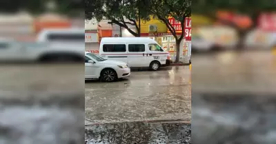 Lluvias en Centro