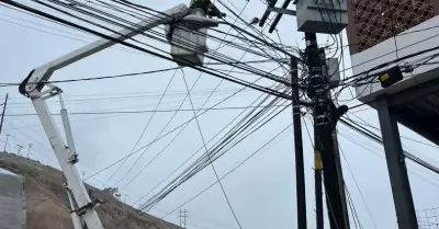 Afectaciones de energa elctrica en Tijuana