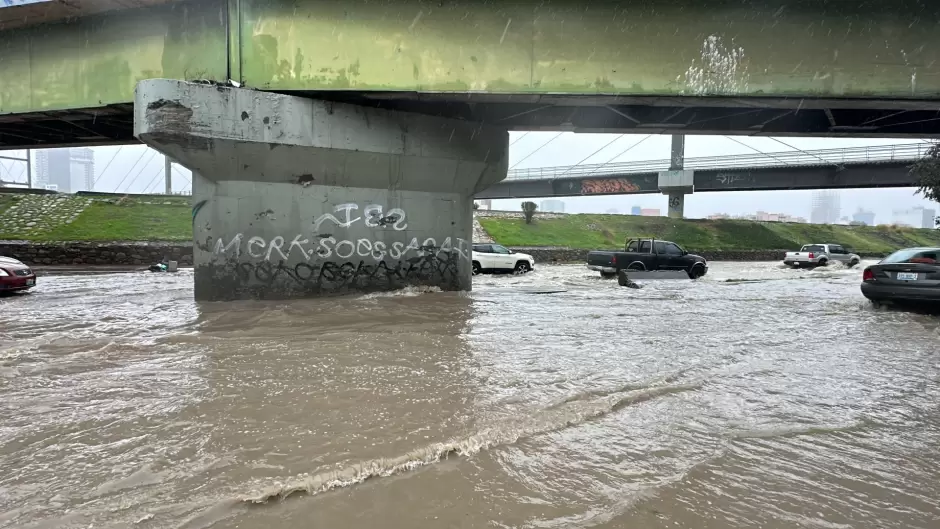 Tijuana en caos por tormenta