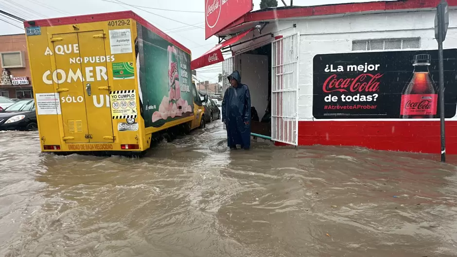 Tijuana en caos por tormenta