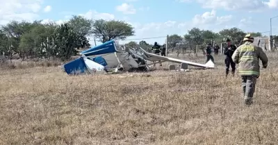 Una avioneta de una escuela de pilotos se desplom en Aguascalientes
