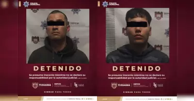 Detenidos cuentan con antecedentes por el delito de robo con violencia.