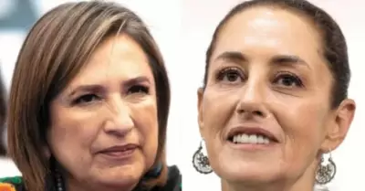 X�chitl G�lvez y Claudia Sheinbaum