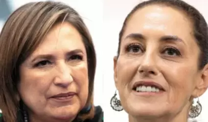 X�chitl G�lvez y Claudia Sheinbaum