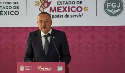 Jos Luis Cervantes Martnez, fiscal general de Justicia del Estado de Mxico (F