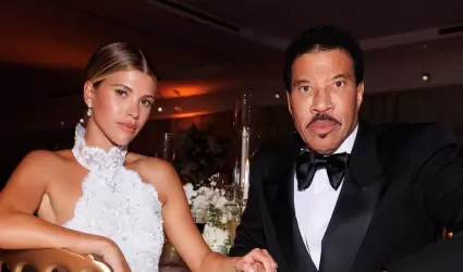 Sofia Richie y Lionel Richie.