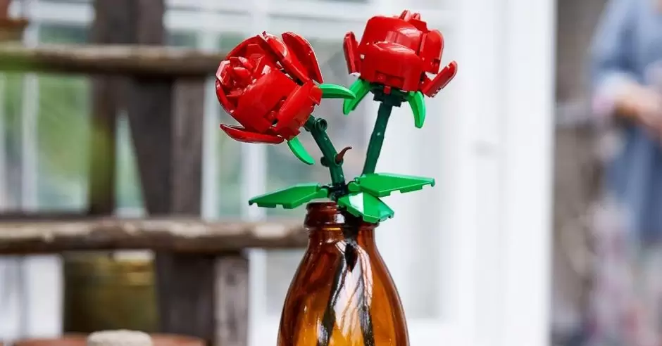 Este bouquet de rosas de Lego será el regalo perfecto - Uniradio Informa
