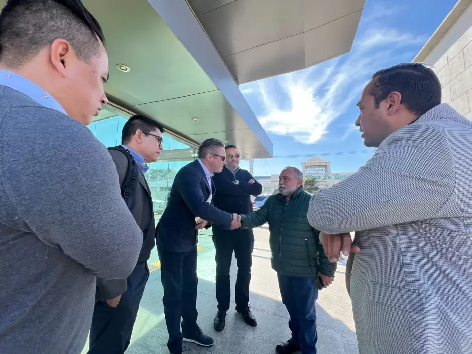 Director del Banco Mundial en M�xico visit� instalacion del SITT