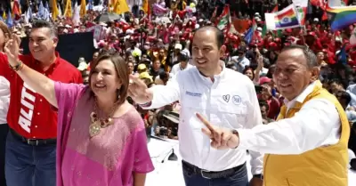 Lderes de PAN, PRI y PRD son un lastre para Xchitl Glvez, critica Felipe Cald
