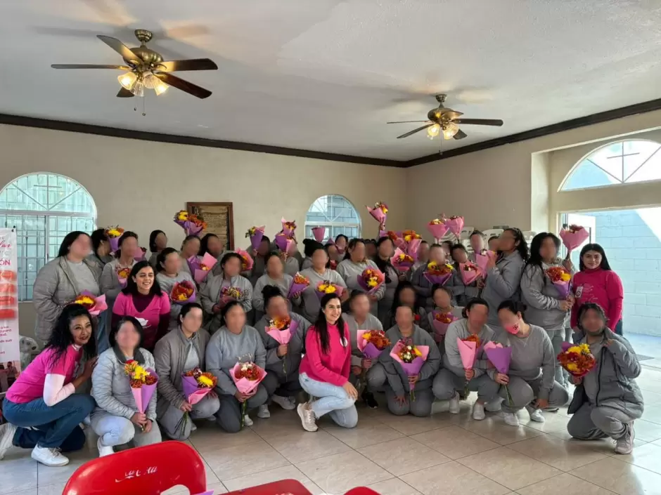 Incentivan desarrollo laboral femenil con taller de elaboraci�n de arreglos florales en el cereso de Tijuana