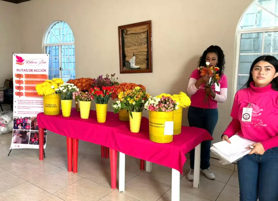 Incentivan desarrollo laboral femenil con taller de elaboraci�n de arreglos florales en el cereso de Tijuana