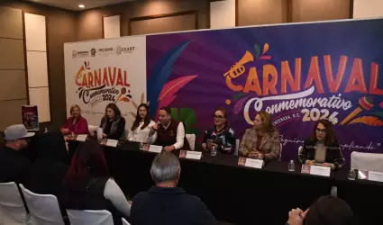 Rueda de prensa carnaval de Ensenada