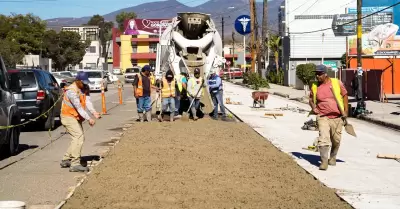 Rehabilitaci�n de avenida Espinoza