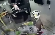 VIDEO Gerente de tienda golpea a puetazos y patadas a una empleada