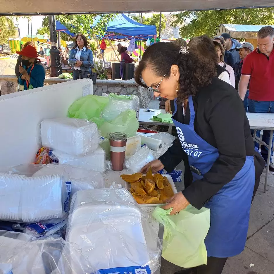 Tamaliza en la tradicional kerm�s de Nuestra Se�ora de la Candelaria