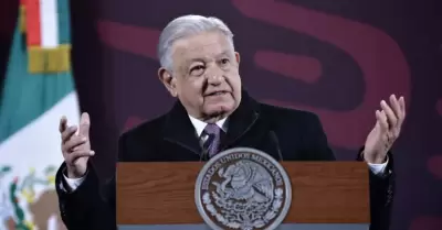 "La gente est� muy contenta en todos lados. Me dejo de llamar Andr�s Manuel si n