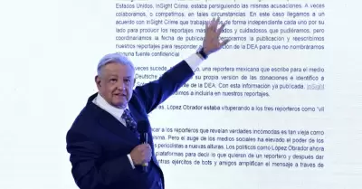 Andrs Manuel Lpez Obrador se lanza de nuevo contra el reportero Tim Golden y l